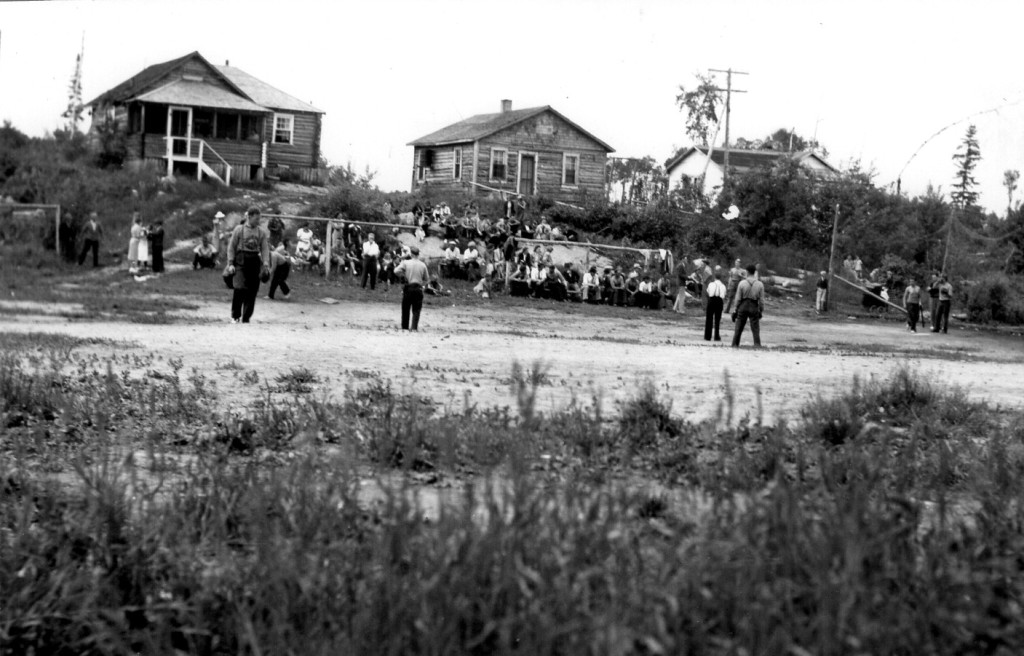 1st of July baseball game, Beresford Lake, 1940